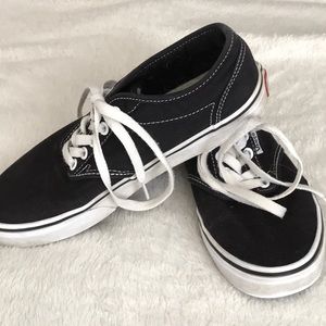 VANS black classic lo top